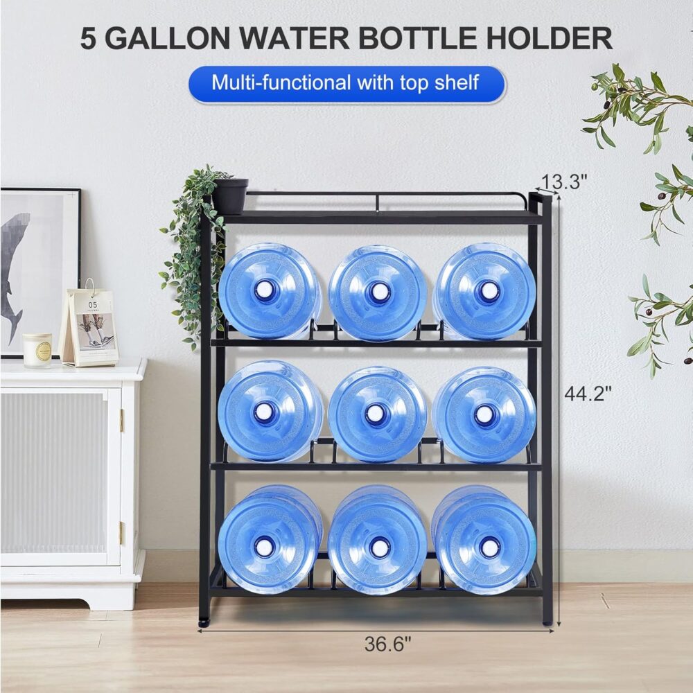 5 gallon water storage rack